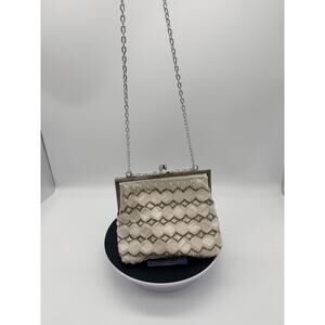 VINTAGE Fine Arts Bag Co. Beaded Evening Clutch (w/Replacement Chain)